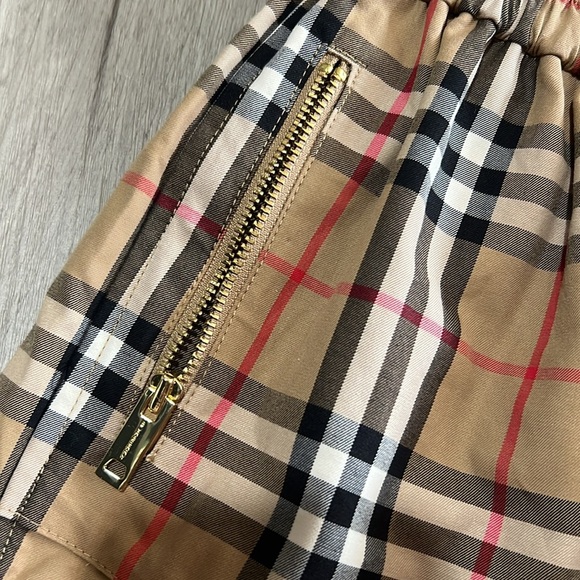 Burberry Vintage Patchwork Check girls shorts size 4 - Picture 12 of 15